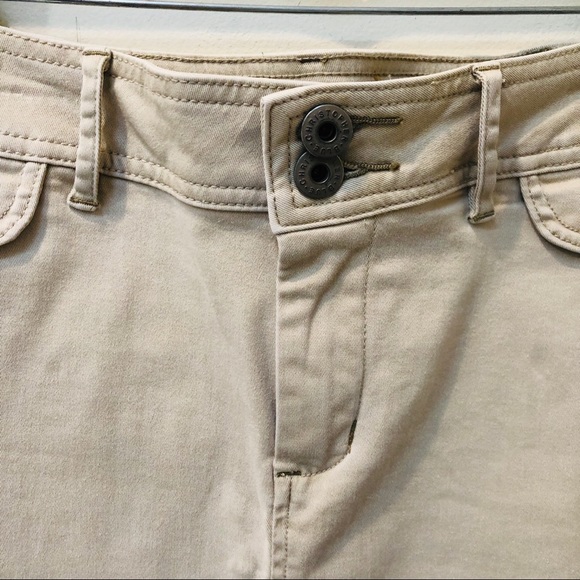 Christopher Blue Khaki Skirt Stretch - Picture 3 of 7